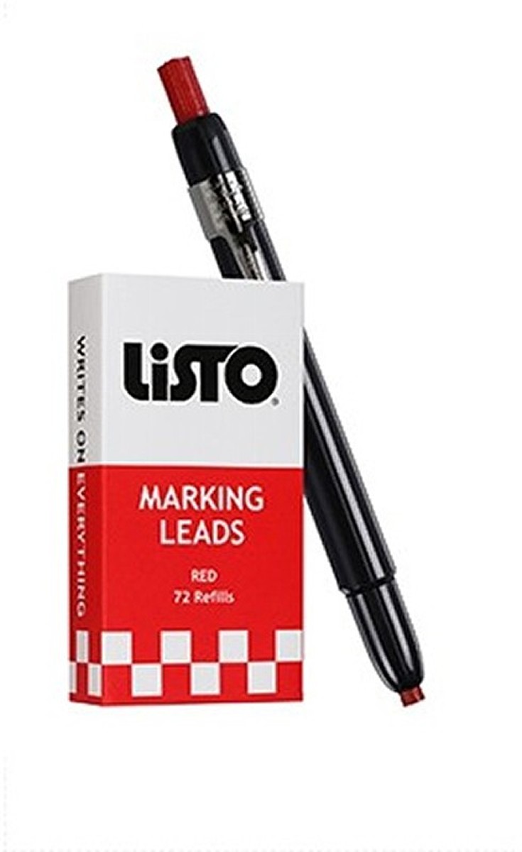 Listo MP2 Red Marking Pencil